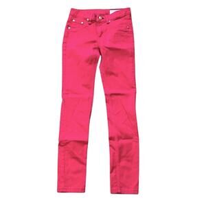 rag & bone Colorful Berry Skinny Jeans - 24